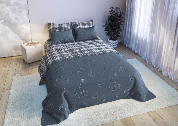 Перкаль набивной с антипиллингом — фото 3